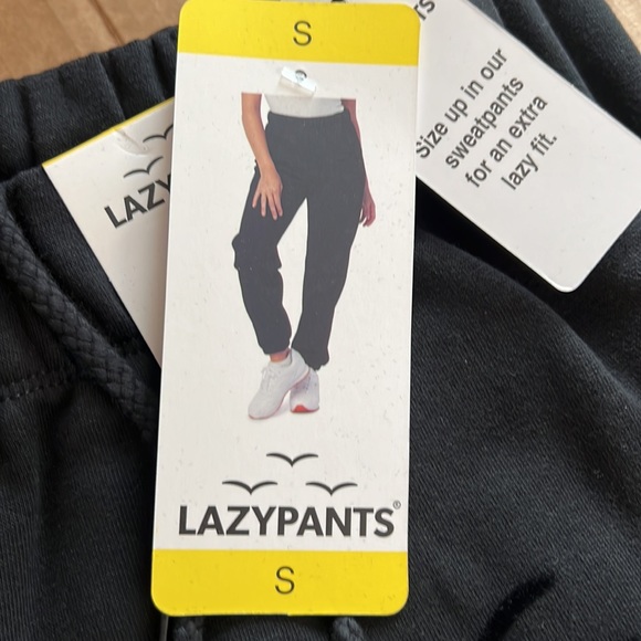 LazyPants Women's Full Length High Rise Fleece Jogger - Picture 7 of 7